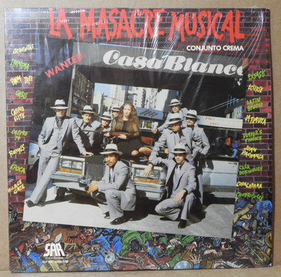 CONJUNTO CREMA ''La Masacre Musical'' 1982 (SAR/SLP1027) SALSA RARE EX/EX!!