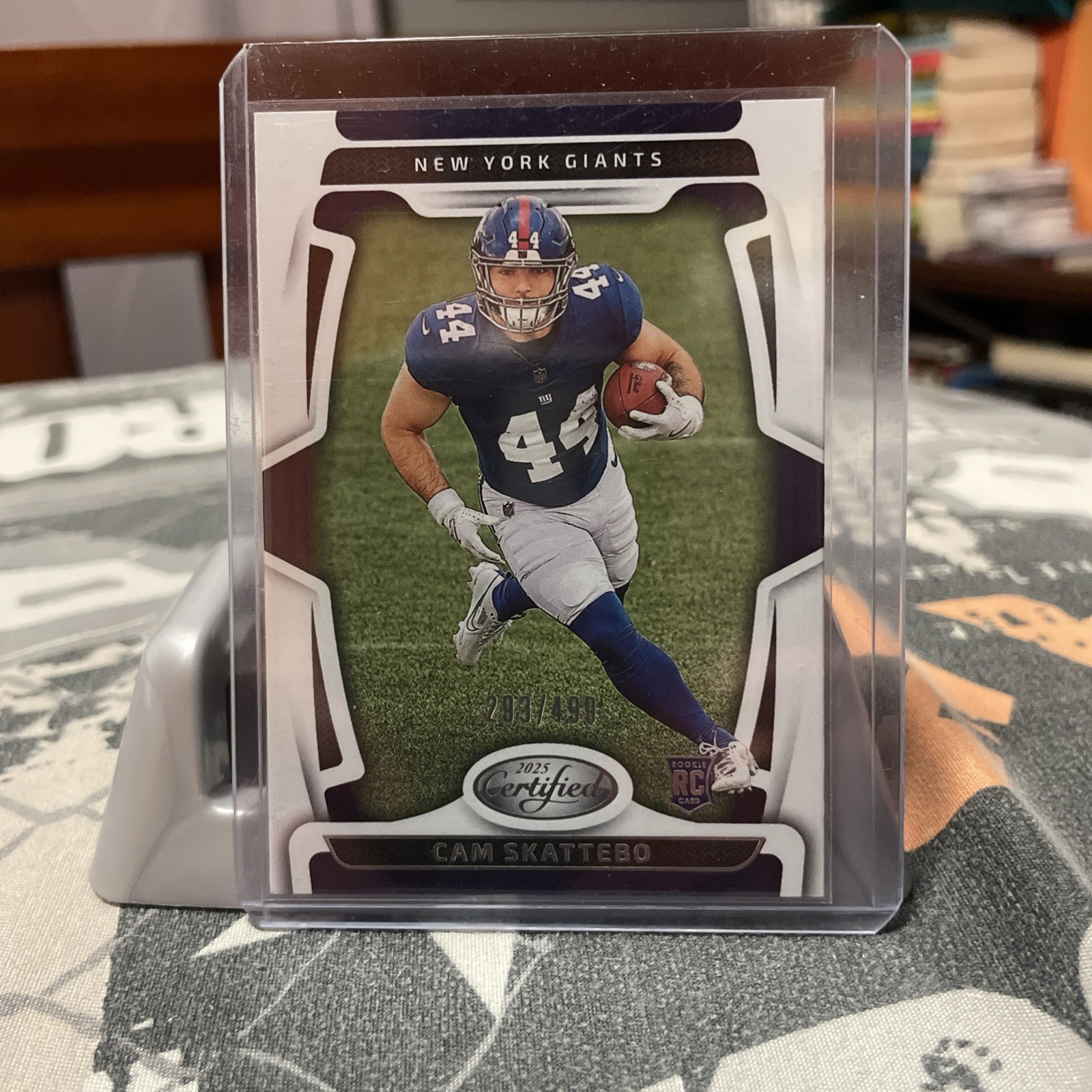 2025 Panini Certified - Rookies Cam Skattebo #105 /499 (RC)