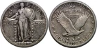 1917-D Type 2 25C Standing Liberty Quarter Very Fine
