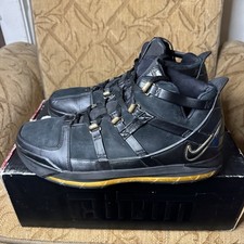 Size 13 - Nike Zoom LeBron 3 Metallic Gold for sale online  display picture 2