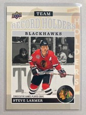 2025-26 Upper Deck Chicago Blackhawks Centennial #193 Steve Larmer TRH