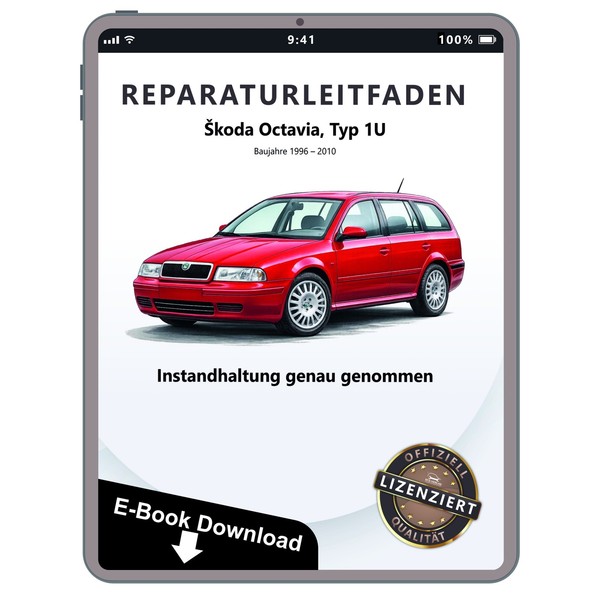 Skoda Octavia 1996-2010 Instandhaltung Inspektion Wartung Wartungsanleitung Pdf-image