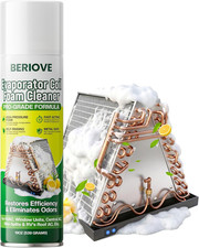 Berlove Foaming AC Coil Cleaner for Evaporator Coils  Condensers 19Oz