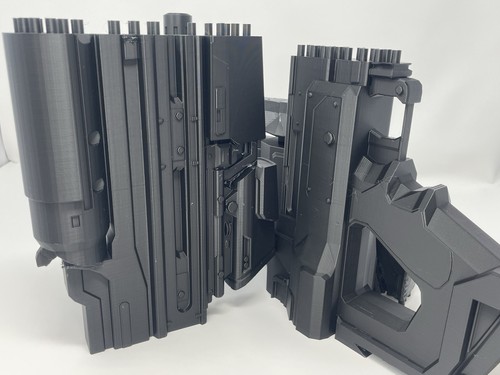 Halo Gun Reach assault rifle lifesized plastic toy prop for cosplay or ...