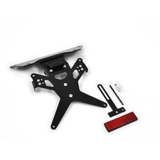 Zieger X-Line Black License Plate Holder For Suzuki 03-08 SV 650 S / N