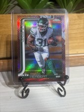 2025 Topps Chrome Khalil Herbert #131 Leather REFRACTOR RARE