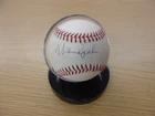 Warren Spahn Autographed Signed Official National League Baseball HOF Braves