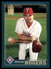 Kenny Rogers 2001 Topps #552 Texas Rangers MLB READ FREE SHIPPING AutographDen