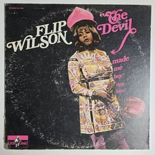 Flip Wilson The Devil Made Me Buy This Dress Album Vinyl Little David LD-1000