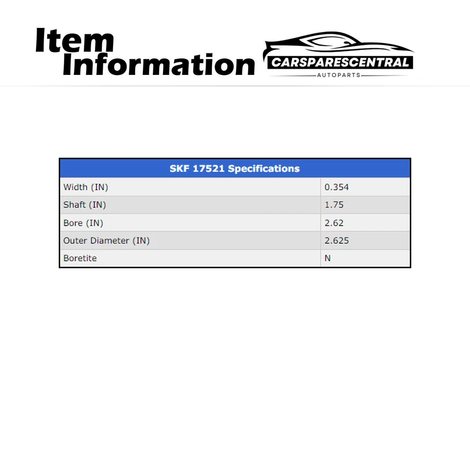 2x Sello de eje delantero derecho para Ford Explorer Sport Trac 2007-2010 4x4 AWD Foto 4 de 4