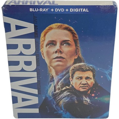 Arrival Blu-Ray+DVD+Digital HD Steelbook Begrenzte Amy Adams, Jeremy Renner
