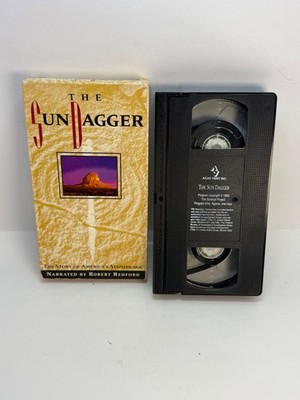 The Sun Dagger VHS Story of America's Stonehenge Narrated by Robert Redford 1982