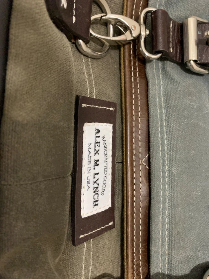 Pasta de lona Alex M. Lynch  - Imagem 3 de 4