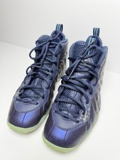 Nike Little Posite One GS Foamposite Blue Star Sneakers Unisex Kids 6.5Y
