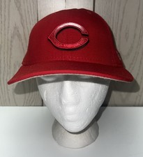 Vintage Cincinnati Reds New Era 59Fifty Fitted Hat 7 1/4 USA WOOL LOW PROFILE