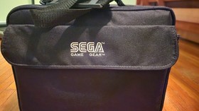 Sega Game Gear *w/New Capacitors* + Tails Adventure w/Manual and Games with Case