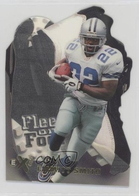 1997 EX-2000 Fleet of Foot Emmitt Smith #7 HOF 7xr