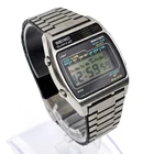 Vintage 1977 Seiko Quartz LC Digital Alarm Chronograph Watch A159-4019 New Batt
