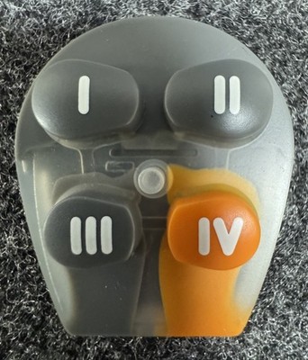 VIPER EZSDEI476 476V 4 BUTTON /1 ORANGE REPLACEMENT KEYPAD BUTTONS/ORIGINAL DEI