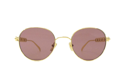 ヤユソラ 専用Louis Vuitton Authentic Louis Vuitton My LV Chain Round Sunglasses Eyewear