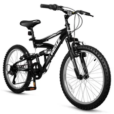 Kids Mountain Bike, 20 inch Kids' Bicycles for 6-10 Years Old Boys Girls with...