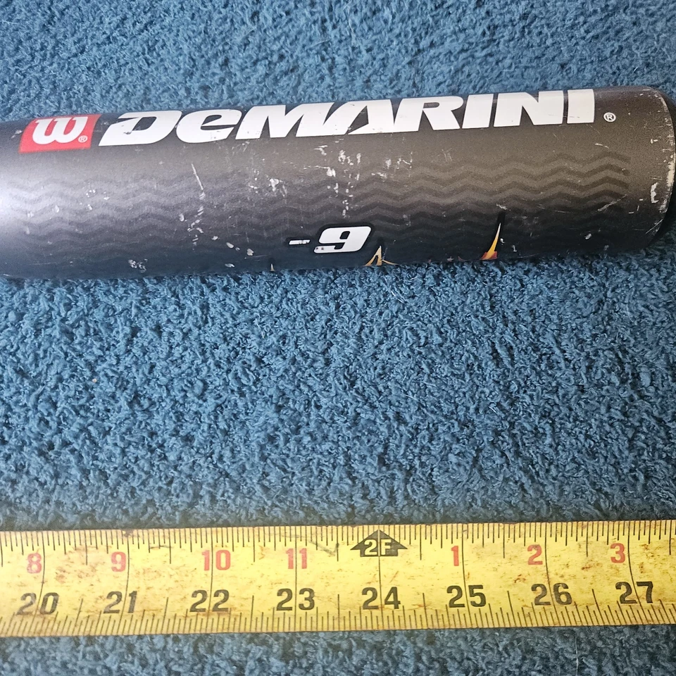 Wilson DEMARINI NITRO aleación (-9) 29” 20 oz. "Bate de béisbol de 2 1/4"" de diámetro"  Foto 3 de 4