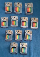 Art Skills Washi Tape 12 Rolls Total 7 Pattern and 5 Pastel 49 feet each