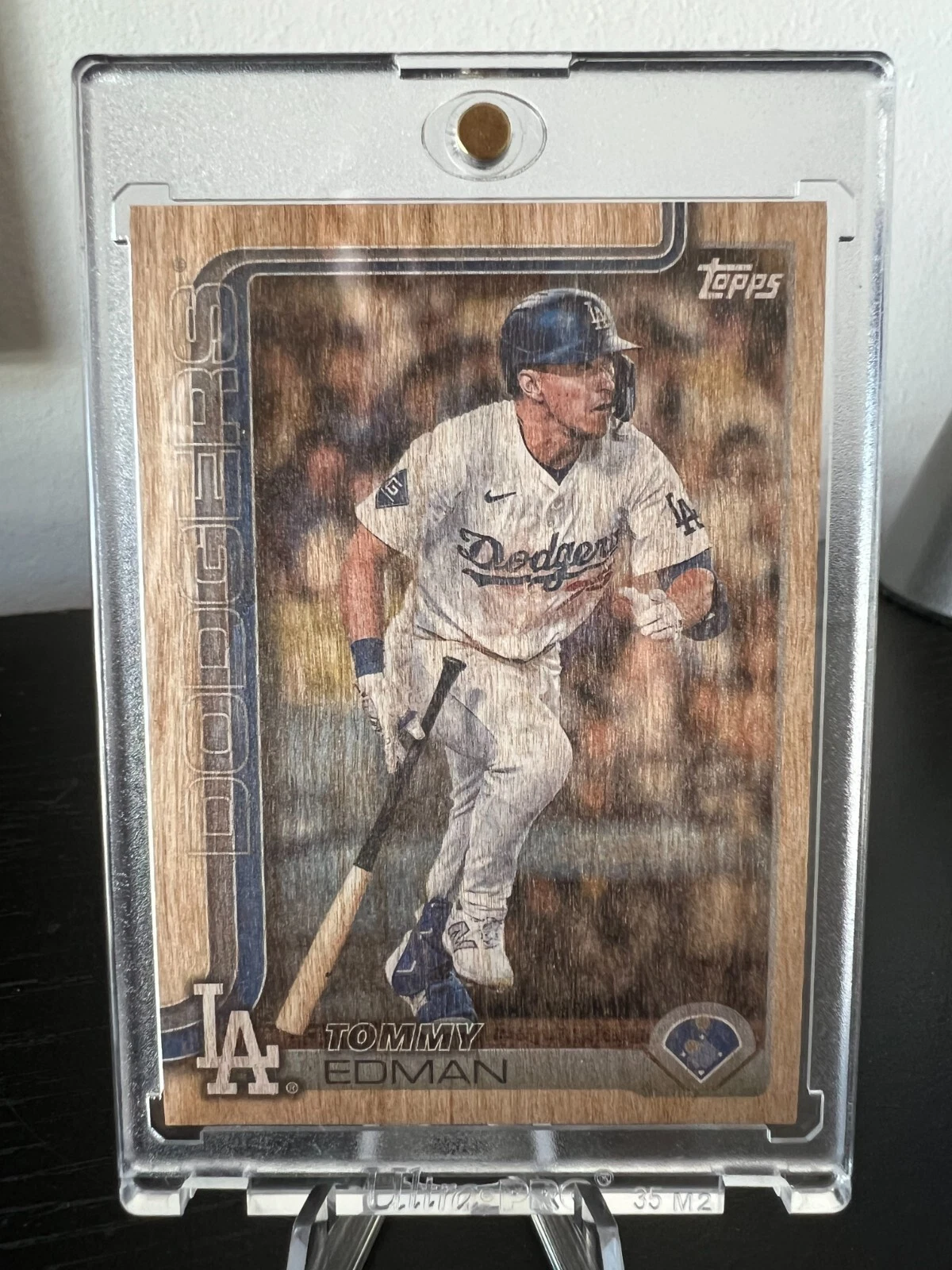 TOPPS 2025 TOMMY EDMAN WOOD PARALLEL /25 SSP DODGERS FAST FREE SHIPPING