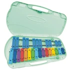 Angel 27N 27 Note Glockenspiel - Green With Case & 2 beaters