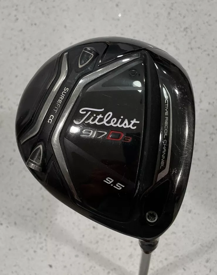 Titleist 917D3 9.5° Driver - Aldila Rouge Black 95 MSI 70g Stiff Flex Shaft