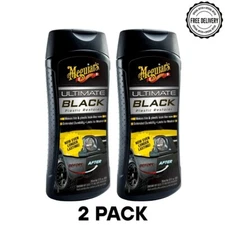 Meguiar's Ultimate Black Plastic Restorer - Restores & Faded (2 Bottles)