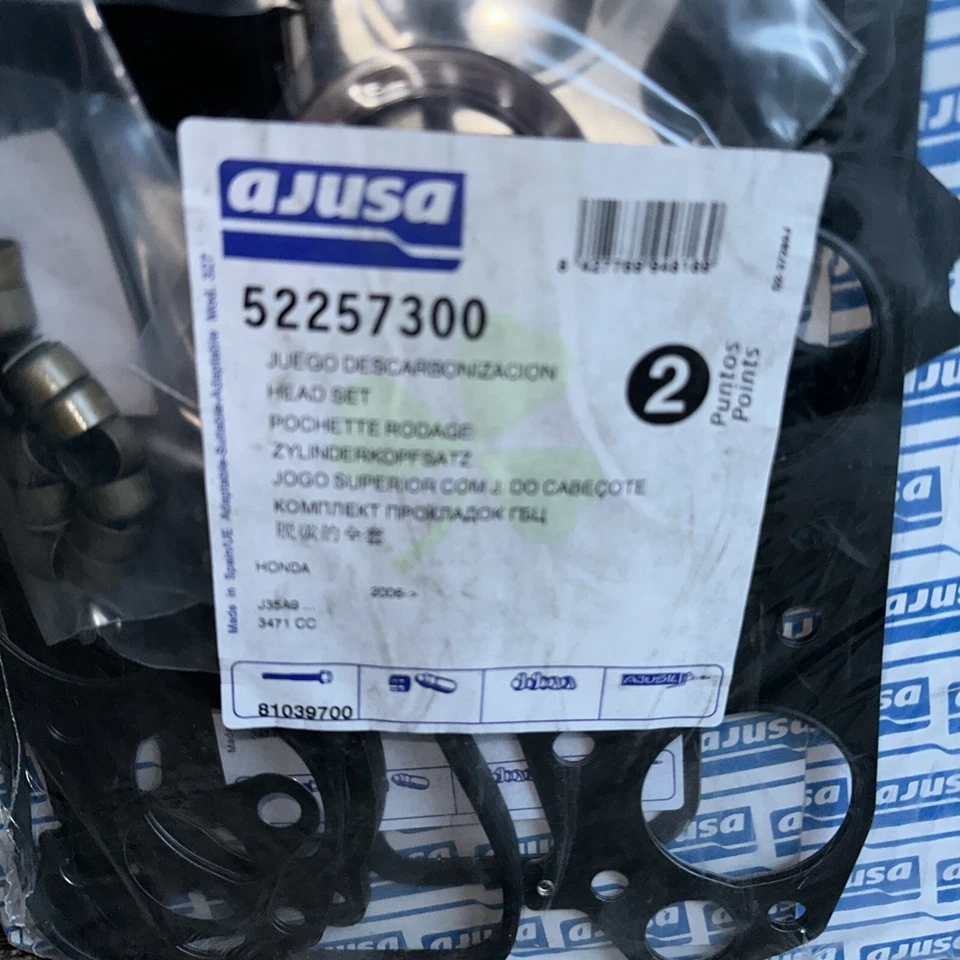 Ajusa 52257300 Head Set NEW SEALED - Image 2 of 3