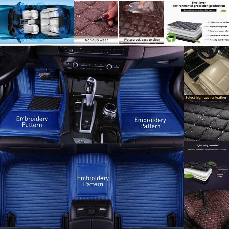 For Chevrolet Tahoe 2002-2025 Car Floor Mats All Weather Custom Anti-slip Carpet Foto 4 de 4