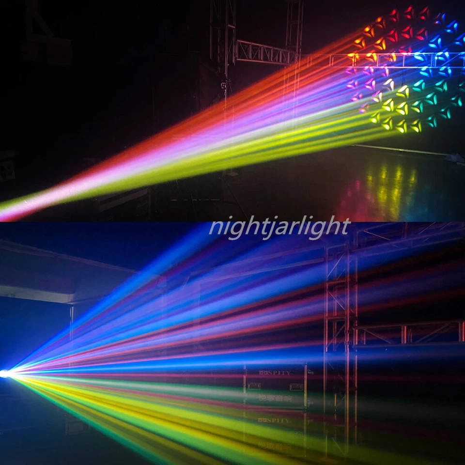 DMX 8R 250W moving head beam light spot wash rainbow effect 3in1 stage lighting - Image 4 of 4