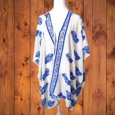 Shawl Wrap Women's Floral Boho Classic Lightweight Cover Up Beach Travel