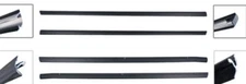 1987-1993 Mustang Coupe & Hatchback Door Beltline & Rubber Seals Moldings 4 pcs