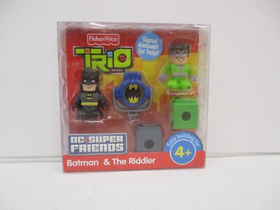 Fisher-Price Trio DC Super Friends V4234 Batman & The Riddler