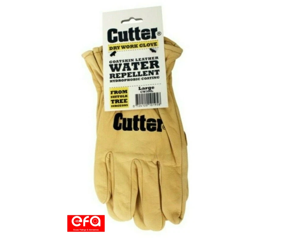 Cutter Gardening Gloves Water Repellent 100% Leather Thorn-Proof CW300 Work