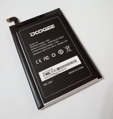 DoogeeT6 Akku - HomTom HT6 Akku   |  6250mAh  | Doogee T6 Akku