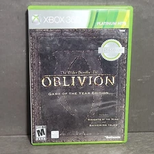 The Elder Scrolls IV 4 Oblivion Game of the Year Edition Xbox 360 Refurbished PH