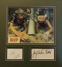 Nick Nolte Jacqueline Bisset - The Deep - Signed