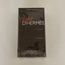 Terre d'Hermes EDT Cologne Spray 3.3 Oz For Men by Hermes SEALED