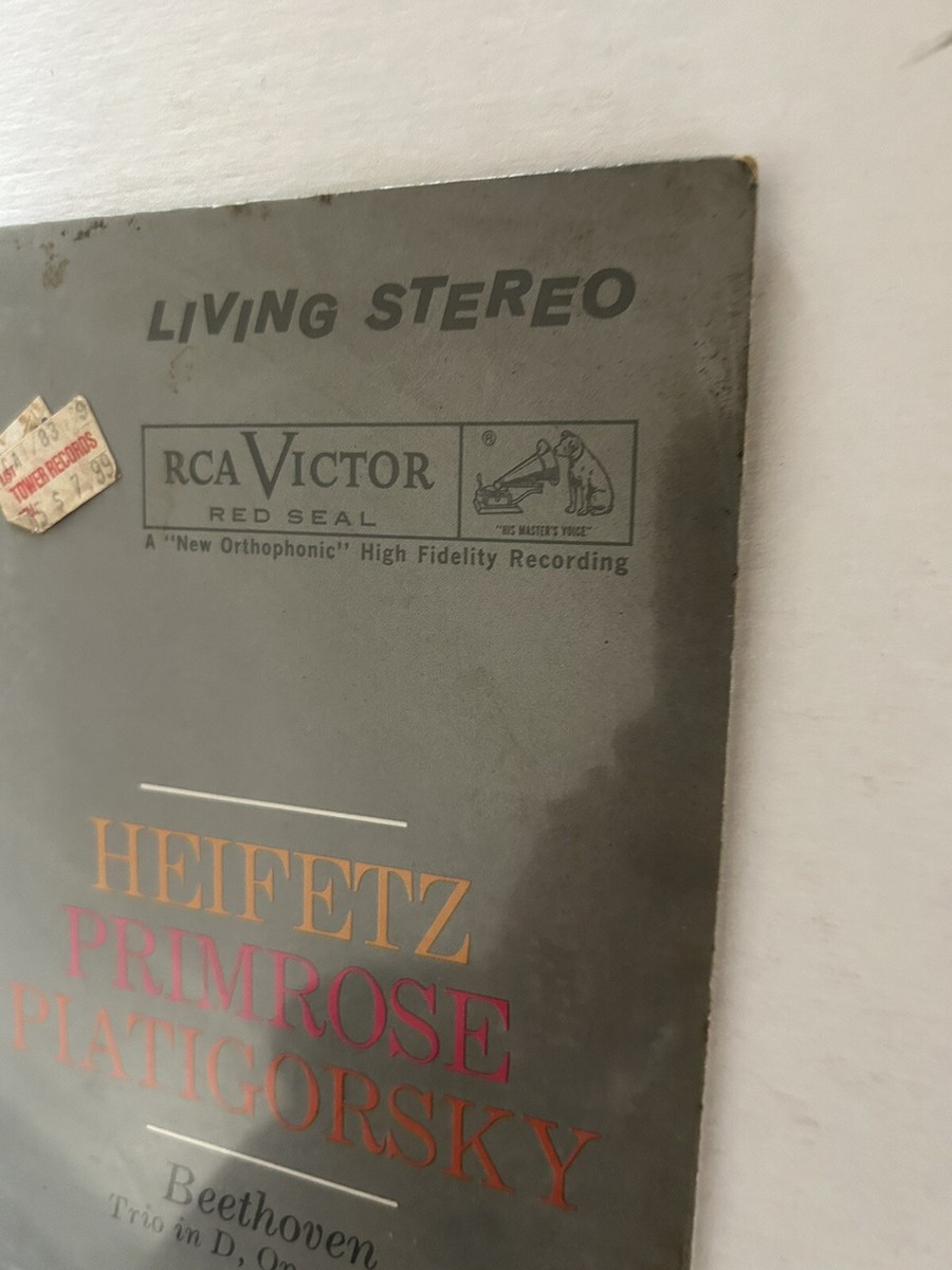 SEALED RCA LSC-2563 HEIFETZ PIATIGORSKY Beethoven Bach