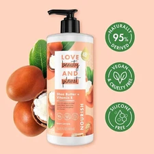 Love Beauty And Planet Lotion - Moisturizing Shea Butter and Vitamin E, 16 fl oz