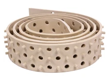 Flexible Rubber Belt Shirt Stay, Khaki Tailor Uniform - Keeps Shirt Tucked In!