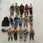 Vintage Lot of G.I. Joe Action Figures 1980's GI Joe Lot of 15 w Accessories