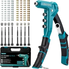 LIBRATON 9.5" Rivet Nut Tool, One-Handed Heavy-duty Tool 