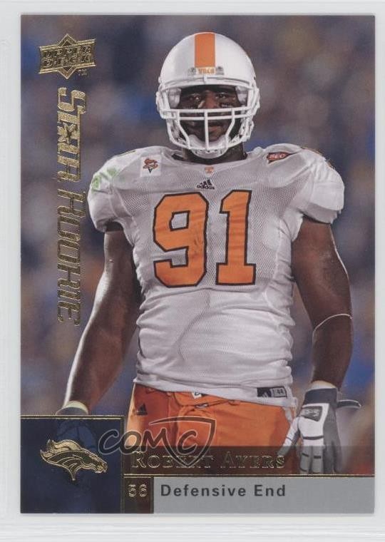 2009 Upper Deck Star Rookie Robert Ayers #245 Rookie RC 7m3