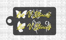 Butterfly Combo - Face Painting STENCIL