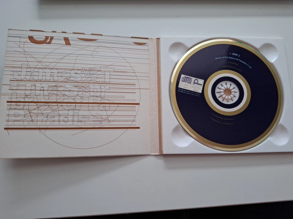 James vs The Sabres Of Paradise - Jam J - 2 Track CD Single - Image 2 of 3